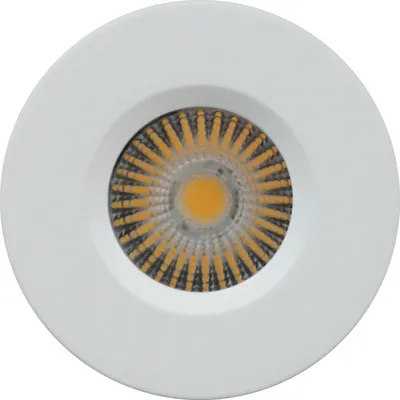 Produktbild von Smartwares LED Einbaustrahler Downlight Feuerschutz Weiß IP65 3,8W 320lm warmweiß 3000K 40°
