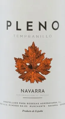Immagine prodotto di Vino rosso ES PLENO Tinto 2020 12 % Vol. 0,75l bottiglia