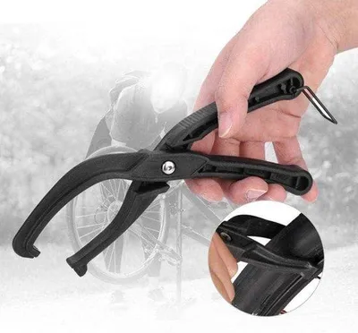 Zdjęcie produktu dla Zestaw do naprawy opon rowerowych - narzędzie do montażu opon rowerowych - zestaw do opon rowerowych - narzędzie do naprawy opon rowerowych - opony rowerowe - narzędzie - czarny - zestaw do montażu