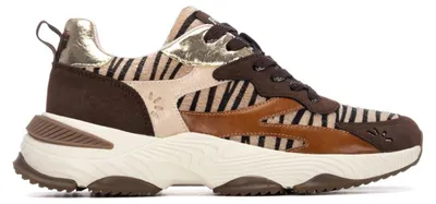 Image de REFRESH - Baskets de sport pour femmes, couleur camel - Chaussures confortables et polyvalentes - Cas