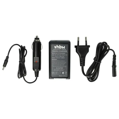Produktbild von vhbw Ladegerät kompatibel mit Panasonic Lumix DMC-FX60EG-S, DMC-FX60EG-V, DMC-FX60K, DMC-FX60N, DMC-FX60P Kamera - Ladeschale, Kfz-Adapter Ladeanzeige