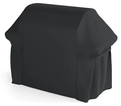 Productafbeelding van COSTWAY beschermhoes voor barbecues, weerbestendig, 151x71x113 cm, afdekhoes voor gasbarbecues, met handgrepen en klittenbandsluiting, scheurvaste beschermhoes