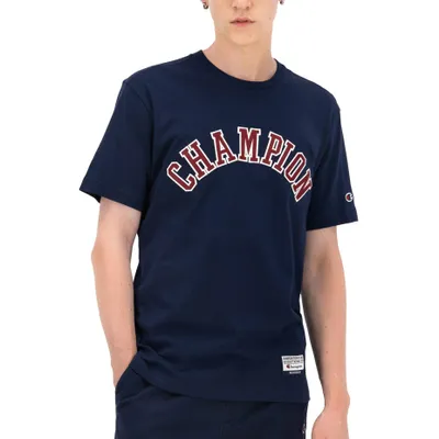 Image de T-shirt à col rond Champion pour homme, taille : S, couleurs : bs538-nvb