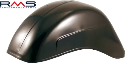 Zdjęcie produktu dla RMS błotnik / skrzydło metalowe czarne zagruntowane kompatybilne z Vespa Primavera / ET3