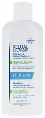 Image de Kelual Squanorm Shampooing traitant les pellicules grasses (shampooing traitant régulateur), 400 ml