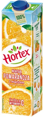 Obrázek produktu pro Hortex pomerančový nektar 1 litr