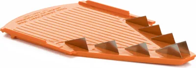 Produktbild von Börner Messereinschub 10mm für Gemüsehobel V1, V3, V6 Gemüsehobel Juliennestreifen Pommesschneider Gemüsestreifen Zwiebelschneider, Farbe:Orange