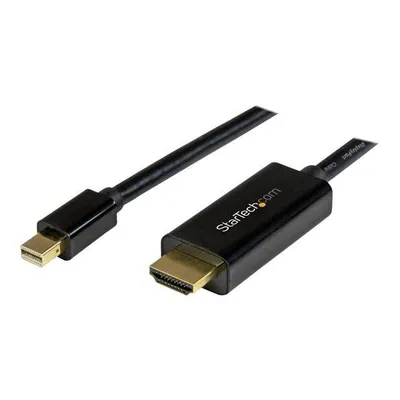 Obrázok produktu pre StarTech.com MDP2HDMM1MB, 1 m, DisplayPort, Typ HDMI (štandard), Samec, Samec, Priamy