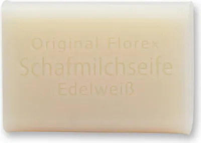 Produktbild von Florex Schafmilchseife Seife Edelweiß Naturprodukte Seifenstück 100g