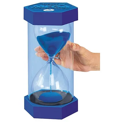 Produktbild von EDUPLAY 120-178 Giga Sanduhr 30cm - 15min, blau