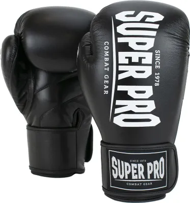 Produktbild von Super Pro Super Pro Boxhandschuhe "Champ", 10 oz., Weiß-Schwarz