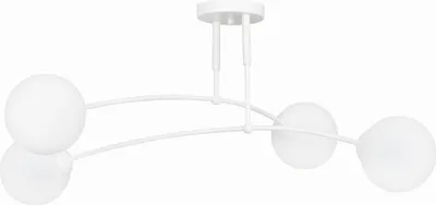 Image de PLAFONNIER Emibig 4xE14 40 W PREGOS 4 BLANC 671/4