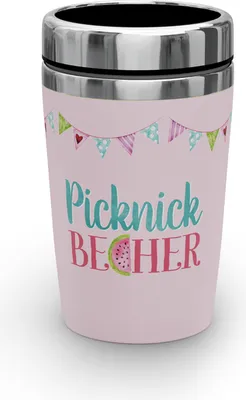 Produktbild von la vida - Thermobecher ToGo 240ml "Picknick Becher" 388615