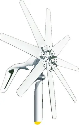 Produktbild von Windkraftgenerator, hohe Effizienz, unterstützt Solarinput, Mit Hybridsteuerung, 1000W, 12V