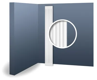 Productafbeelding van Origineel Orac Decor K250 LUXXUS Gecanneleerde pilasterschacht 2 m
