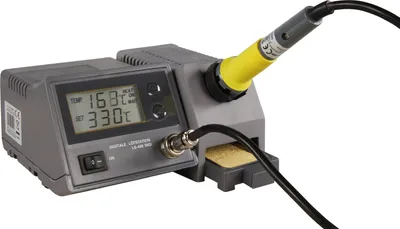 Produktbild von Digitale Lötstation McPower "LS-450 digi", 230V / 50 Hz, 48W-Lötkolben, grau