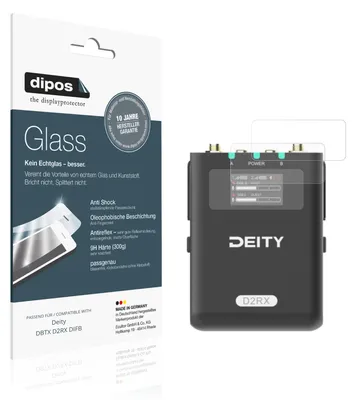 Immagine prodotto di 2x Pellicola Protettiva per Deity DBTX D2RX DIFB Protezione opaco Vetro Flessibile 9H dipos