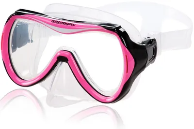 Produktbild von AQUAZON MAUI Junior Medium Schnorchelbrille, Taucherbrille, Schwimmbrille, Tauchmaske für Kinder, Jugendliche von 7-12 Jahren, Tempered Glas, sehr robust, tolle Passform, Farbe:pink Junior