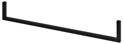 Productafbeelding van Sapho AVICE handdoekdroger, 600x95 mm, mat zwart