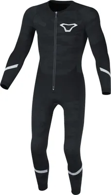 Zdjęcie produktu dla Macna Base Layer Summer 1-częściowy funkcjonalny kombinezon, czarny/szary, S/M