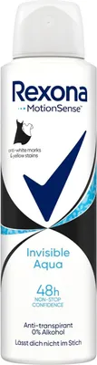 Obrázok produktu pre Rexona 3974653009 Rexona 48h Invisible Aqua Deo-Spray 150 ml