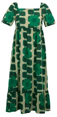 Image de Regatta - Robe mi-longue « Orla Kiely » pour femme, été RG13148 (44 DE) (vert)