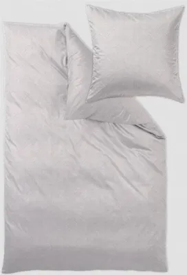 Immagine prodotto di Curt Bauer - Biancheria da letto in broccato damascato Mako Lund, effetto cashmere, 155x220 cm + 80x80 cm