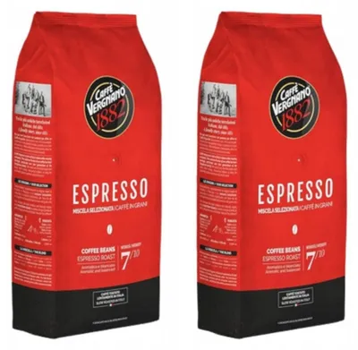 Produktbild von Espresso bar Grani 2x1kg Bohnenkaffee - Caffe Vergnano