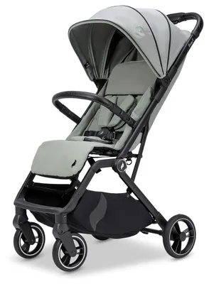 Image de OSANN - Poussette pour bébé/enfant Boogy 2 - 0-22 kg - 0-22 kg - 51 x 105 x 84,5 cm - Légere et compacte, dossier réglable, suspensions, pare soleil, housse de pluie - Gris clair