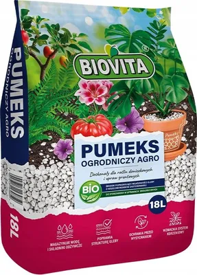 Produktbild von Biovita Gartenbau Bimsstein 18L 100% natürlich Drainage