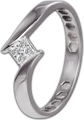 Produktbild von GoldDream Ring Gr. 54 17,2 Echtgold333er Weißgold weißgoldweiß D2GDR549J54