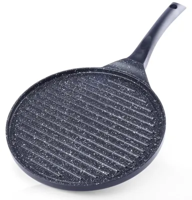 Obrázok produktu pre Hrnec na pečenie – s nepriľnavým povrchom – 26 cm – z hliníkovej zliatiny – vhodný na plynové a indukčné sporáky – čierna farba