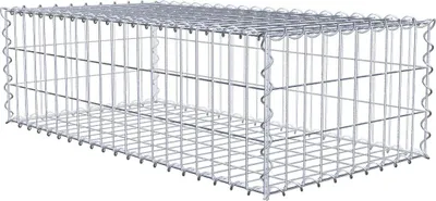 Immagine prodotto di Gabbione 100 cm x 30 cm x 50 cm (L x H x P), maglia 5 cm x 10 cm, spirale