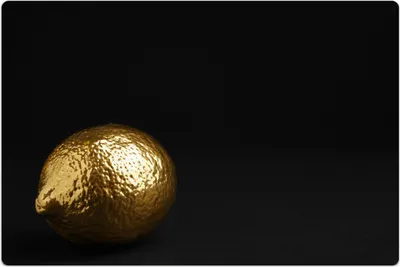 Produktbild von Küchenmatte 140x210 cm Vinylmatte Bodenmatte Dekoration - Goldenes Gemüse Früchte
