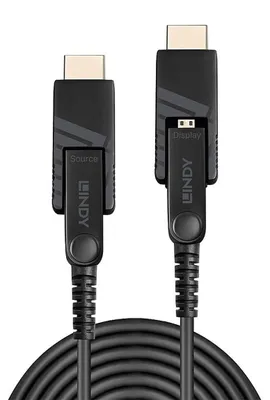 Zdjęcie produktu dla Lindy 38324, 50 m, HDMI Typu D (Micro), HDMI Typu D (Micro), 18 Gbit/s, Czarny