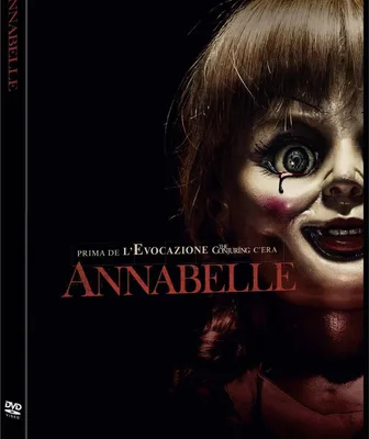 Obrázek produktu pro Warner Home Video Annabelle, DVD, R, Angličtina, Francouzština, Hindština, Italština, Horor, 2D, Holandský, Angličtina, Francouzština, Italština