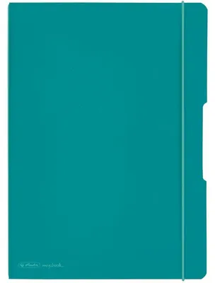 Immagine prodotto di Herlitz Notizheft my.book flex A4 PP 2x 40Bl. kar/lin türkis