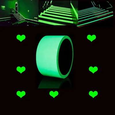 Productafbeelding van Fluorescerend Plakband - Lichtgevend en Waterbestendig - 50mm x 10m