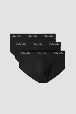 Produktbild von Calvin Klein LV00NB4606TM6, Slips, Erwachsener, Männlich, Schwarz, BGD, 3 Stück(e)