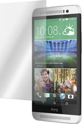 Produktbild von 1er-Pack PhoneNatic Glas-Folie klar  kompatibel mit HTC One E8 - Panzerglas für One E8