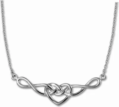 Produktbild von SilberDream Halskette 45cm 925 Silber Damen Schmuck Tribal silber SDK50045J