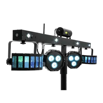 Produktbild von Eurolite EURO 51741090 - 2 Derbys 2 Spots Strobe-LEDs Laser