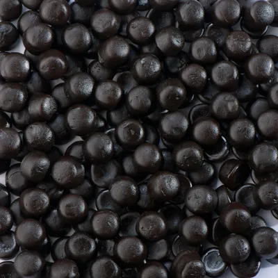 Produktbild von De Bron Zoete Dropbolletjes Süße Lakritz Kugeln Zuckerfrei 1 kg