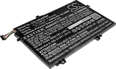 Produktbild von TECHTEK Laptop Akkus Kompatibel mit [Lenovo] ThinkPad E485, ThinkPad E485-20KU000NGE, ThinkPad E490, ThinkPad E490 20N8002BCD, ThinkPad E490 20N8002D