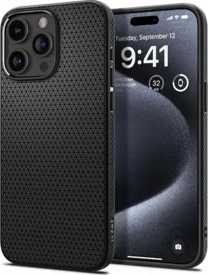 Obrázek produktu pro Spigen Liquid Air, Obal, Apple, iPhone 16 Pro Max, 17,5 cm (6.9"), Černá