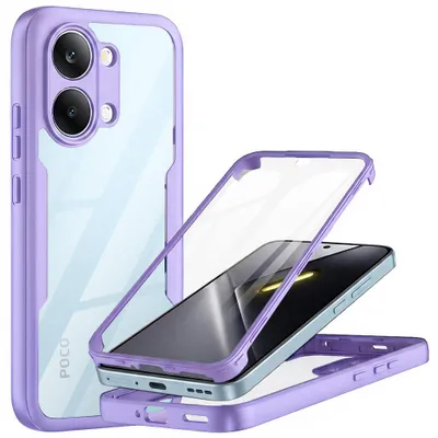 Obrázok produktu pre Puzdro Techsuit – séria ColorVerse 360 s ochranou displeja pre Xiaomi Poco X8 Pro Max – fialové