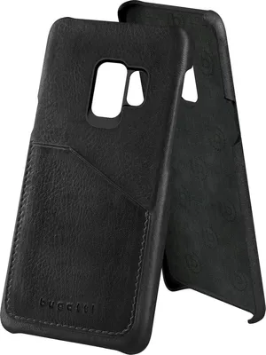 Produktbild von Bugatti Snap Case Londra Samsung S9 G960 schwarz 31399 Schutzhülle