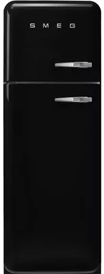 Produktbild von SMEG FAB30LBL6 Kühl-/Gefrierkombination Linksanschlag Schwarz 50s Style,