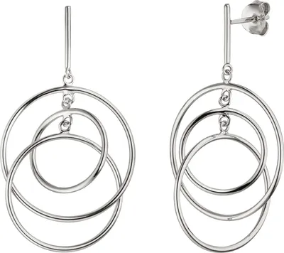 Produktbild von JOBO Ohrhänger 925 Sterling Silber Ohrringe Ohrstecker Silberohrringe