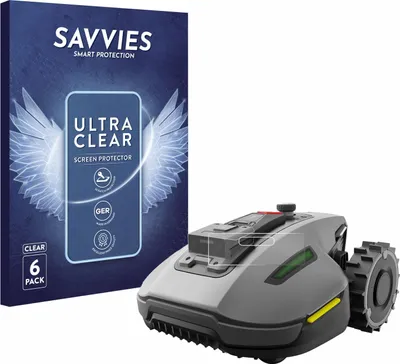 Produktbild von 6x Für Mammotion Yuka Mini 700 (NUR Kamera) Schutzfolie Savvies Displayschutz Display Schutz Folie Klar Transparent